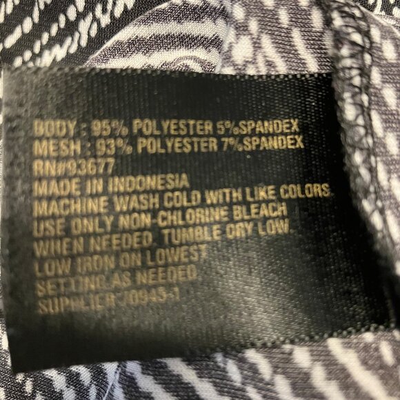 Worthington Womens Top Size Large Multi Color Sleeveless Mesh V Neck NWOT - Picture 3 of 6